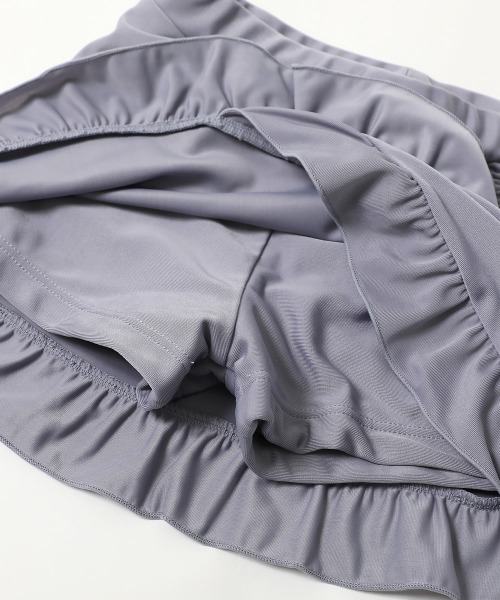 devirock(デビロック)の「巻きスカート風フリルセパレート水着(水着・キッズ・ブラック/グレー系その他/オレンジ系その他/ブラック系その他・100cm/110cm/130cm/140cm/150cm/160cm/120cm)」の19枚目の写真