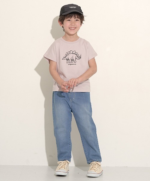 b・ROOM（ビールーム）の「サイドメッシュジェットキャップ（キャップ・キッズ・サックスブルー/オレンジ/ベージュ/ブラック・52㎝/54㎝）」の11枚目の写真