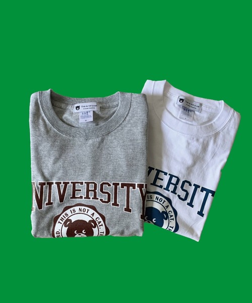 This is not a cat.(ディスイズノットアキャット)の「This is not a cat. / ディスイズ ノット ア キャット Tシャツ ロゴ ロゴT UNIVERSITY TEE MDI(Tシャツ/カットソー・レディース・その他1/その他2/その他3/その他4・FREE)」の8枚目の写真