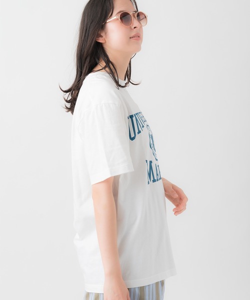 This is not a cat.(ディスイズノットアキャット)の「This is not a cat. / ディスイズ ノット ア キャット Tシャツ ロゴ ロゴT UNIVERSITY TEE MDI(Tシャツ/カットソー・レディース・その他1/その他2/その他3/その他4・FREE)」の20枚目の写真