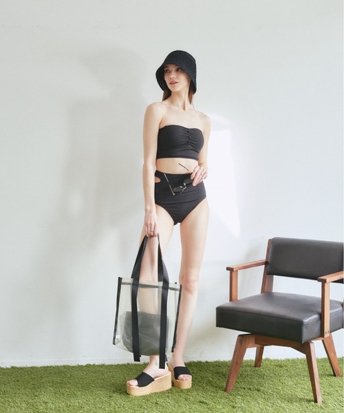 VANNIE U（ヴァニーユー）の「ライトウェッジサンダル（サンダル・レディース・アイボリー/ブラック・SMALL/MEDIUM/LARGE/LL）」の9枚目の写真