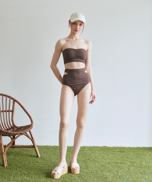 VANNIE U（ヴァニーユー）の「ライトウェッジサンダル（サンダル・レディース・アイボリー/ブラック・SMALL/MEDIUM/LARGE/LL）」の4枚目の写真