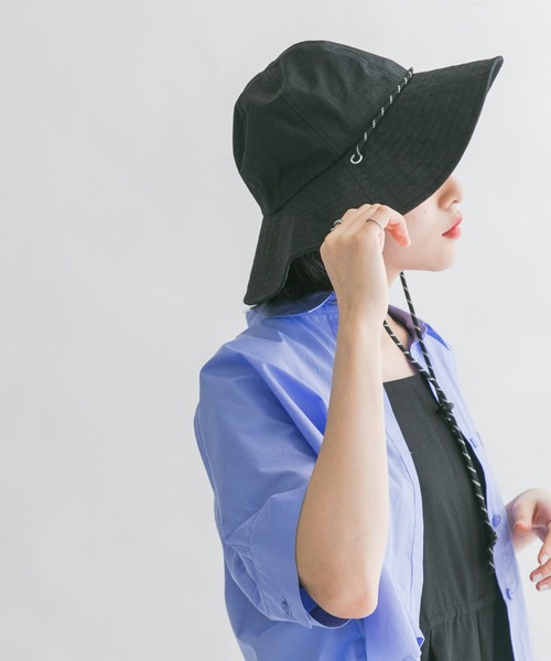 KBF（ケイビーエフ）の「ドロストナイロンHAT（ハット・レディース・ブラック/チャコールグレー・ONE）」の20枚目の写真