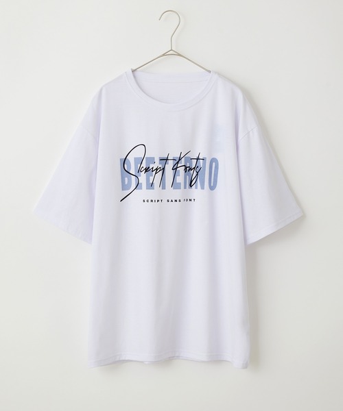 Anchor Smith(アンカー スミス)の「ニュアンスロゴプリント ビッグシルエット半袖Tシャツ(Tシャツ/カットソー・メンズ・グレー/ブラック/ホワイト・XL/L/M)」の8枚目の写真