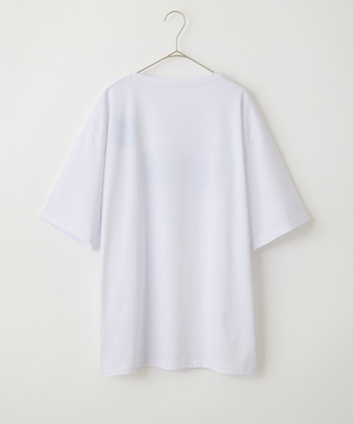 ジルサンダー ビッグシルエットTシャツ ロゴプリント 半袖 ホワイト S ジルサンダー ビッグシルエットTシャツ ロゴプリント 半袖