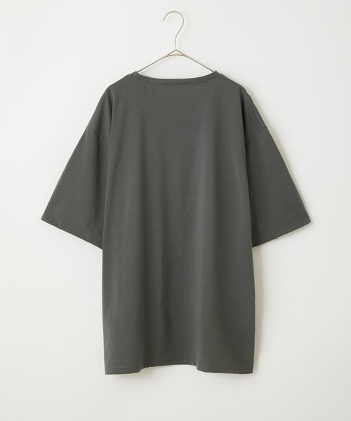 Anchor Smith(アンカー スミス)の「ニュアンスロゴプリント ビッグシルエット半袖Tシャツ(Tシャツ/カットソー・メンズ・グレー/ブラック/ホワイト・XL/L/M)」の13枚目の写真