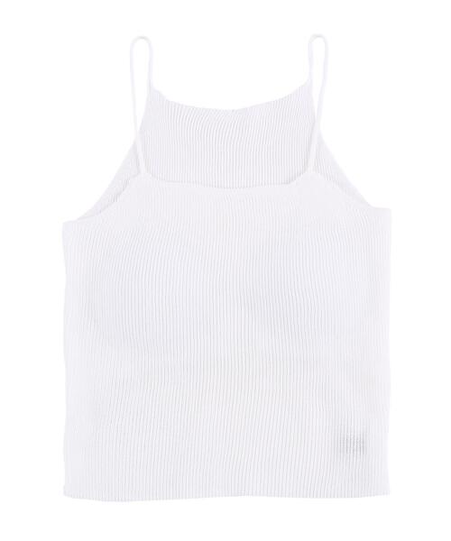 Figments（フィグメンツ）の「クロップドキャミソール（キャミソール・レディース・ブラック/ホワイト/その他1・FREE）」の20枚目の写真