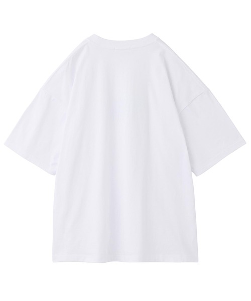 MILKFED.（ミルクフェド）の「POP LOGO WIDE S/S TEE（Tシャツ/カットソー・レディース・ライトピンク/ブラック/ホワイト・ONE SIZE）」の11枚目の写真