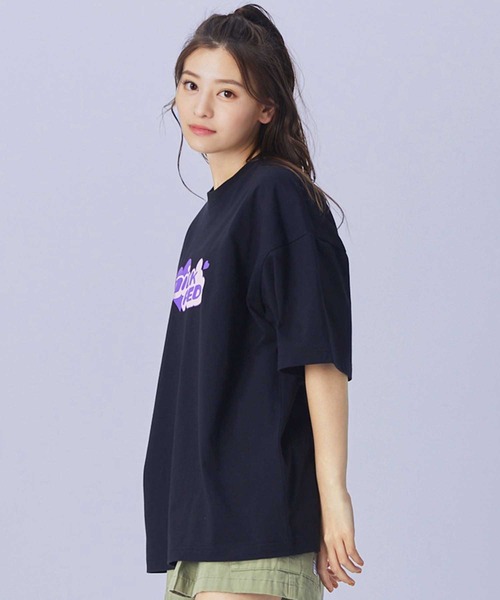 MILKFED.（ミルクフェド）の「POP LOGO WIDE S/S TEE（Tシャツ/カットソー・レディース・ライトピンク/ブラック/ホワイト・ONE SIZE）」の13枚目の写真
