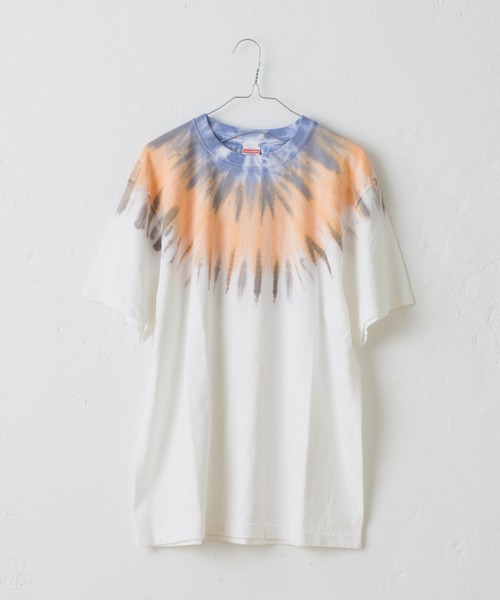 WHIMSIC（ウィムジック）の「【UNISEX】注染Tシャツ（Tシャツ/カットソー・メンズ・パープル系その他2/ブルー系その他2/ブルー系その他/パープル系その他・FREE）」の11枚目の写真