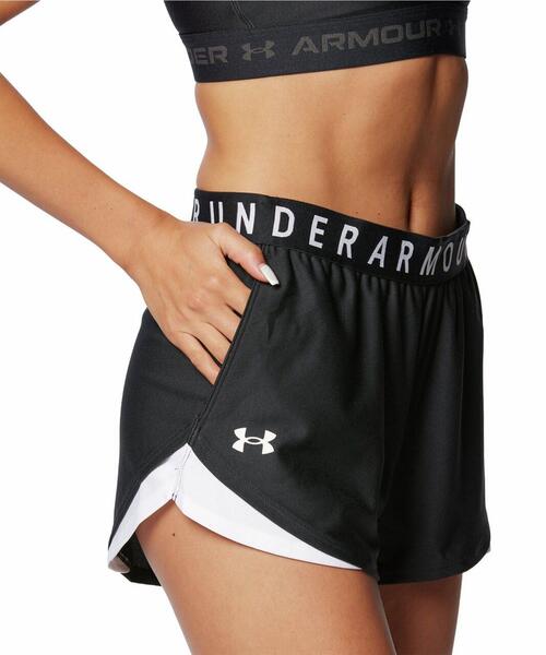 UNDER ARMOUR（アンダーアーマー）の「UAプレーアップ ショーツ3.0（トレーニング/レディース）（その他パンツ・レディース・ブラック系その他・L/S/XL/M）」の5枚目の写真