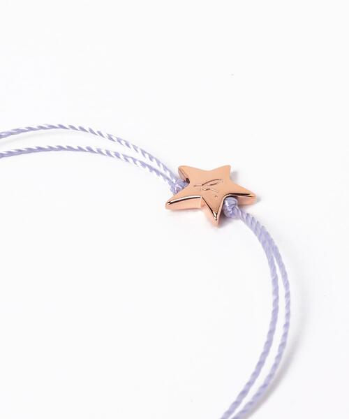 agnes b.（アニエスベー）の「H925 BRACELET B.FOREVER FEMME ブレスレット（ブレスレット・レディース・パープル系その他・FREE）」の4枚目の写真