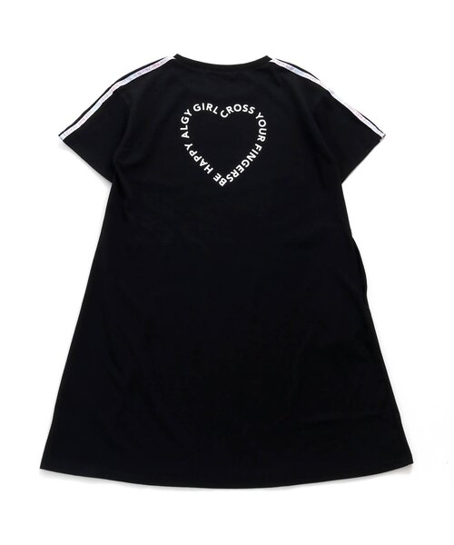 algy（アルジー）の「【接触冷感】カラフルロゴラインワンピ（ワンピース・キッズ・オフホワイト/ブラック/グリーン・XX-SMALL/X-SMALL/MEDIUM/SMALL）」の15枚目の写真