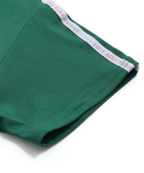 algy（アルジー）の「【接触冷感】カラフルロゴラインワンピ（ワンピース・キッズ・オフホワイト/ブラック/グリーン・XX-SMALL/X-SMALL/MEDIUM/SMALL）」の5枚目の写真