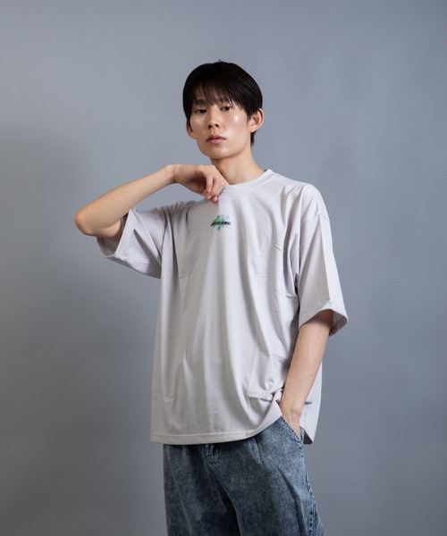 En serio TOKYO(エンソリオトーキョー)の「ROCK&ART ビッグシルエット TEE(Tシャツ/カットソー・メンズ・ホワイト/チャコールグレー/ライトグレー/ブラック・M/L)」の16枚目の写真