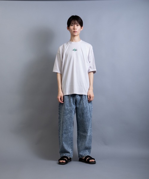 En serio TOKYO(エンソリオトーキョー)の「ROCK&ART ビッグシルエット TEE(Tシャツ/カットソー・メンズ・ホワイト/チャコールグレー/ライトグレー/ブラック・M/L)」の21枚目の写真