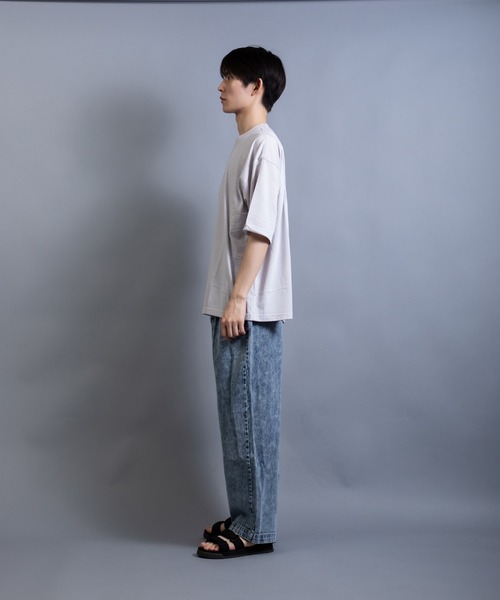 En serio TOKYO(エンソリオトーキョー)の「ROCK&ART ビッグシルエット TEE(Tシャツ/カットソー・メンズ・ホワイト/チャコールグレー/ライトグレー/ブラック・M/L)」の22枚目の写真