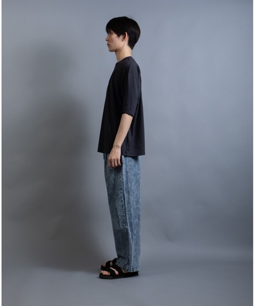 En serio TOKYO(エンソリオトーキョー)の「ROCK&ART ビッグシルエット TEE(Tシャツ/カットソー・メンズ・ホワイト/チャコールグレー/ライトグレー/ブラック・M/L)」の11枚目の写真