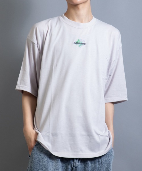 En serio TOKYO(エンソリオトーキョー)の「ROCK&ART ビッグシルエット TEE(Tシャツ/カットソー・メンズ・ホワイト/チャコールグレー/ライトグレー/ブラック・M/L)」の18枚目の写真