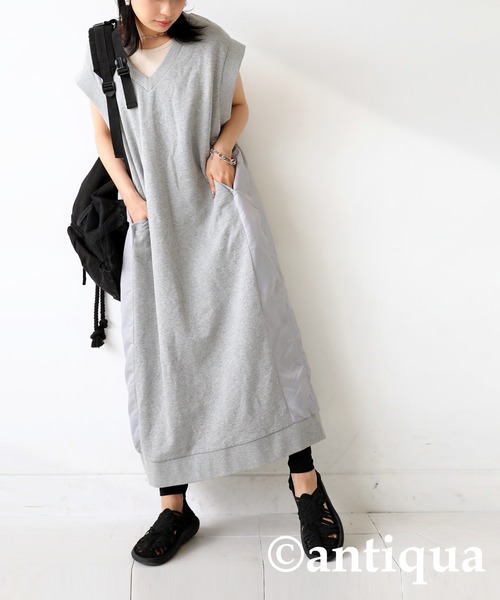 antiqua（アンティカ）の「メッシュ編みスポーツゴムサンダル（サンダル・レディース・ブラック・26/24/27/25/23.5/28）」の9枚目の写真