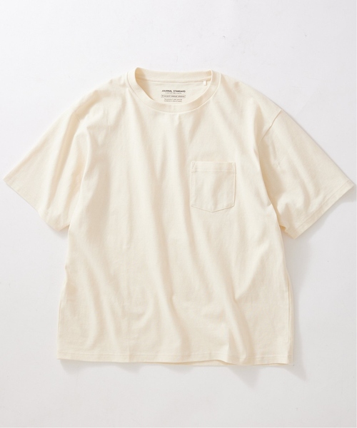 JOURNAL STANDARD(ジャーナルスタンダード)の「《追加》USコットン 汗染み防止 ポケットTシャツ(Tシャツ/カットソー・メンズ・ブラック系その他/ホワイト/ライトグレー/モスグリーン/ホワイト系その他/オレンジ・SMALL/MEDIUM/LARGE/X-LARGE)」の3枚目の写真