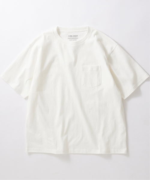 JOURNAL STANDARD(ジャーナルスタンダード)の「《追加》USコットン 汗染み防止 ポケットTシャツ(Tシャツ/カットソー・メンズ・ブラック系その他/ホワイト/ライトグレー/モスグリーン/ホワイト系その他/オレンジ・SMALL/MEDIUM/LARGE/X-LARGE)」の2枚目の写真