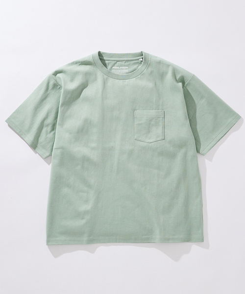 JOURNAL STANDARD(ジャーナルスタンダード)の「《追加》USコットン 汗染み防止 ポケットTシャツ(Tシャツ/カットソー・メンズ・ブラック系その他/ホワイト/ライトグレー/モスグリーン/ホワイト系その他/オレンジ・SMALL/MEDIUM/LARGE/X-LARGE)」の6枚目の写真