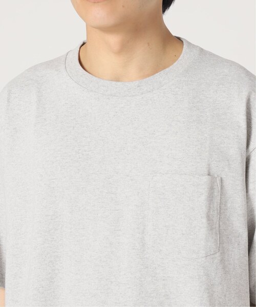 JOURNAL STANDARD(ジャーナルスタンダード)の「《追加》USコットン 汗染み防止 ポケットTシャツ(Tシャツ/カットソー・メンズ・ブラック系その他/ホワイト/ライトグレー/モスグリーン/ホワイト系その他/オレンジ・SMALL/MEDIUM/LARGE/X-LARGE)」の14枚目の写真