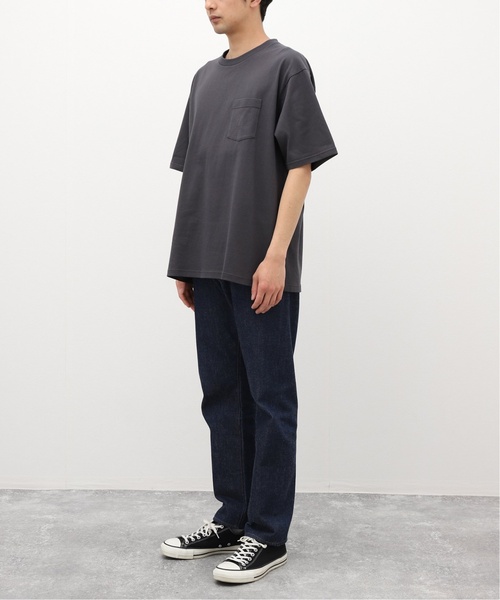 JOURNAL STANDARD(ジャーナルスタンダード)の「《追加》USコットン 汗染み防止 ポケットTシャツ(Tシャツ/カットソー・メンズ・ブラック系その他/ホワイト/ライトグレー/モスグリーン/ホワイト系その他/オレンジ・SMALL/MEDIUM/LARGE/X-LARGE)」の10枚目の写真