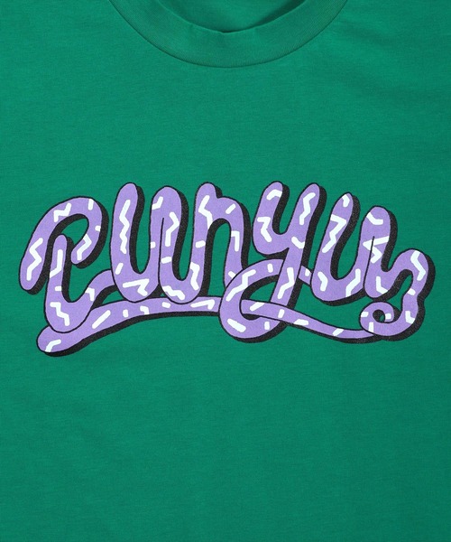 PUNYUS（プニュズ）の「baseball　ロゴＴシャツ（Tシャツ/カットソー・レディース・グリーン/ライトパープル/レッド/ホワイト・3/2/1/4）」の22枚目の写真