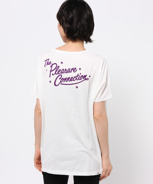 HYSTERIC GLAMOUR（ヒステリックグラマー）の「NIGHT HOUR VEGAS pt プルオ-バ-（Tシャツ/カットソー・レディース・ホワイト/イエロー/ブラック・FREE）」の9枚目の写真