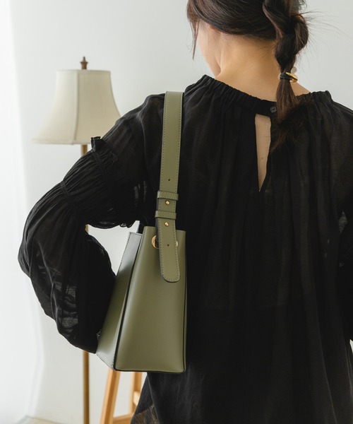 RODE SKO（ロデスコ）の「超軽量ワンショルダーミニトート（トートバッグ・レディース・オリーブ/ブラック/ブルー/オフホワイト/ベージュ系その他・ONE）」の15枚目の写真