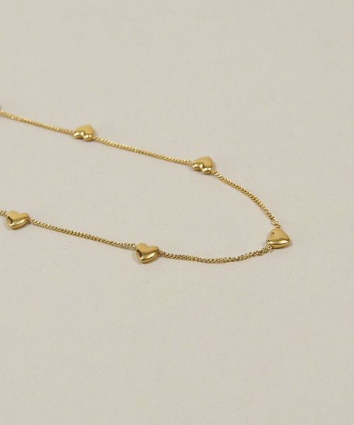 ma chere Cosette?（マシェールコゼット）の「ハートネックレス/サージカルステンレス（ネックレス・レディース・シルバー/ゴールド・FREE）」の7枚目の写真