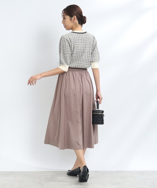 couture brooch(クチュールブローチ)の「◆【S-LL/裏表リバーシブル】カラーリバーシブルスカート(スカート・レディース・ピンク系/ネイビー/ブラウン系その他・36/42/38/40)」の19枚目の写真