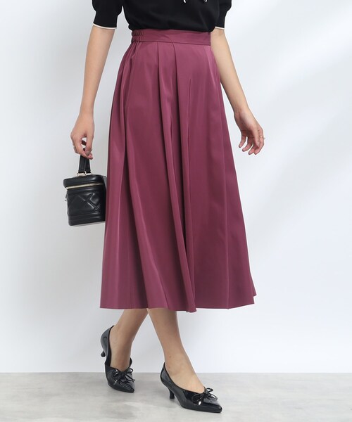 couture brooch(クチュールブローチ)の「◆【S-LL/裏表リバーシブル】カラーリバーシブルスカート(スカート・レディース・ピンク系/ネイビー/ブラウン系その他・36/42/38/40)」の15枚目の写真