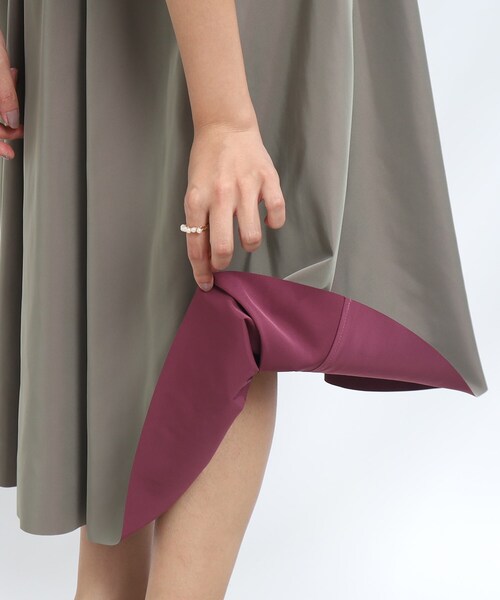 couture brooch(クチュールブローチ)の「◆【S-LL/裏表リバーシブル】カラーリバーシブルスカート(スカート・レディース・ピンク系/ネイビー/ブラウン系その他・36/42/38/40)」の21枚目の写真