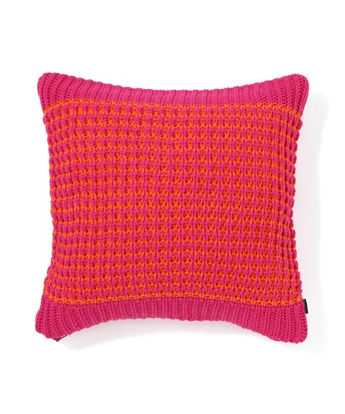 セール】ニット クッションカバー 450×450 ピンク（B-144