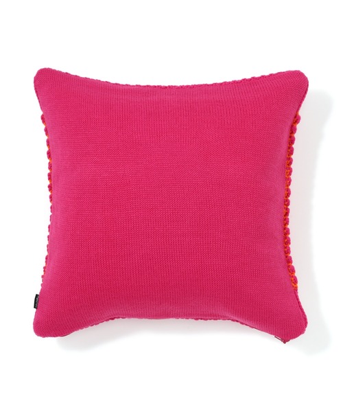 セール】ニット クッションカバー 450×450 ピンク（B-144