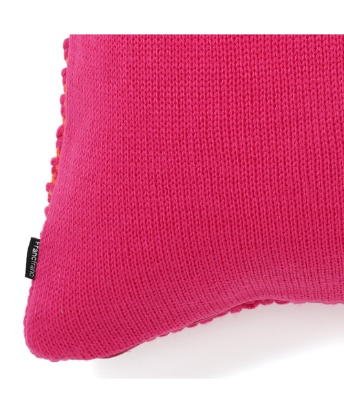 セール】ニット クッションカバー 450×450 ピンク（B-144