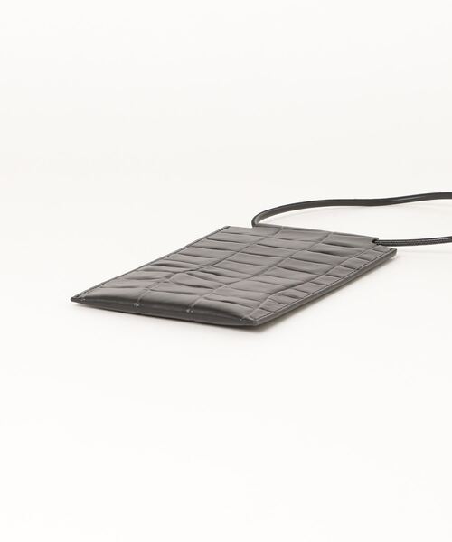 Maison Margiela(メゾンマルジェラ)の「Maison Margiela PHONE NECK POUCH(スマホケース/カバー・レディース・ブラック・FREE)」の3枚目の写真