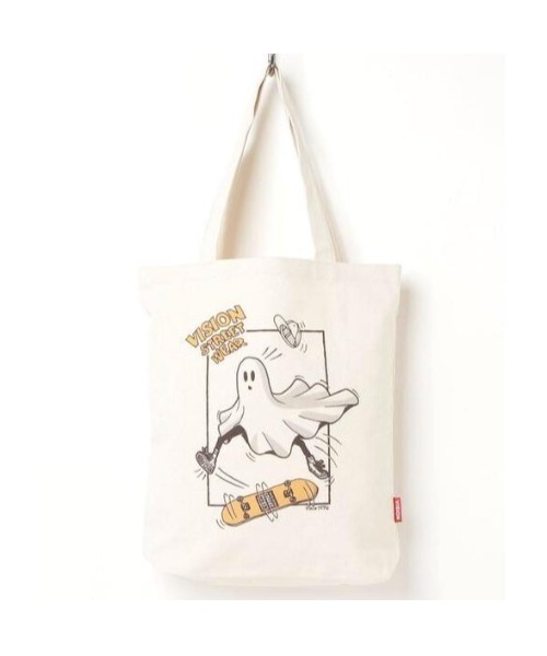VISION STREET WEAR(ヴィジョンストリートウェア)の「【VISION】VISION 帆布プリント トートバッグ(ST)(トートバッグ・メンズ・その他1/その他4/その他3/その他2・FREE)」の4枚目の写真