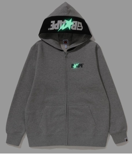 A BATHING APE（アベイシングエイプ）の「BAPE ZIP HOODIE JR 
