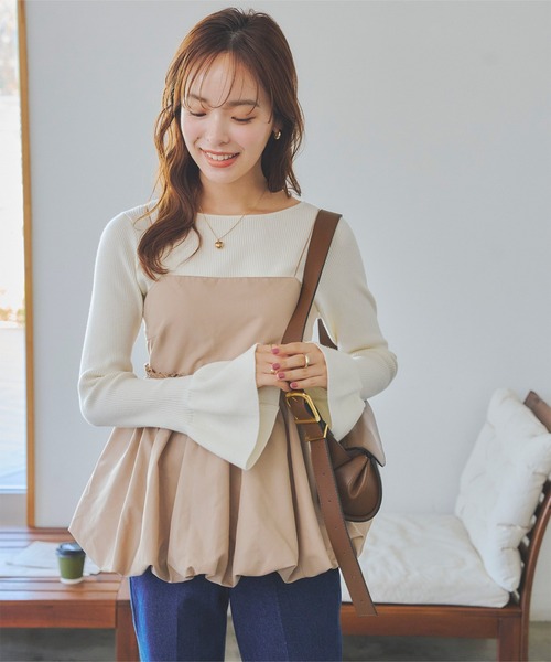 titivate（ティティベイト）の「ﾗｳﾝﾄﾞｼｮﾙﾀﾞｰﾊﾞｯｸﾞ（ショルダーバッグ・レディース・ブラック/ブラウン・FREE）」の9枚目の写真