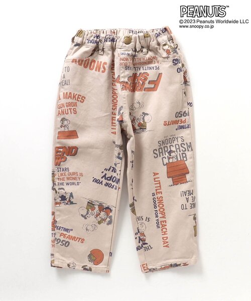 PEANUTS（ピーナッツ）の「PEANUTS 総柄パンツ（その他パンツ・キッズ・キナリ/インディゴブルー・90/110/100/80/120）」の10枚目の写真