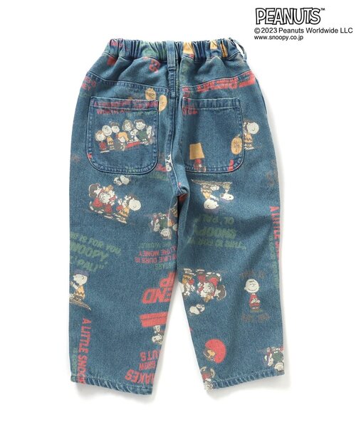PEANUTS（ピーナッツ）の「PEANUTS 総柄パンツ（その他パンツ・キッズ・キナリ/インディゴブルー・90/110/100/80/120）」の11枚目の写真