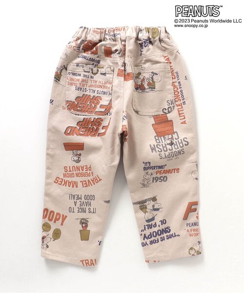 PEANUTS（ピーナッツ）の「PEANUTS 総柄パンツ（その他パンツ・キッズ・キナリ/インディゴブルー・90/110/100/80/120）」の12枚目の写真