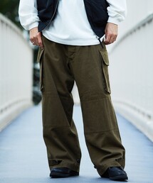 FREAK'S STORE | KONECO/コネーソ ワイドシルエット M-47カーゴパンツ(カーゴパンツ)