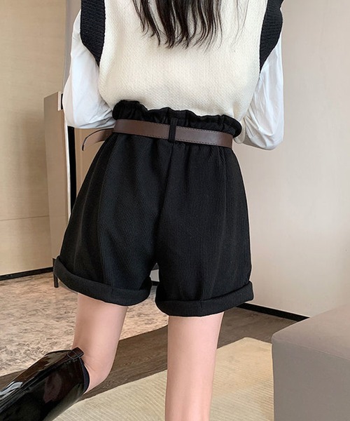Amulet(アミュレット)の「コーデュロイショートパンツ(その他パンツ・レディース・カーキ/ホワイト/ブラック・L/M/XL)」の9枚目の写真