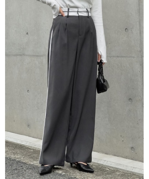 Re:EDIT（リエディ）の「[低身長/高身長サイズ有]ツイルマーベルト