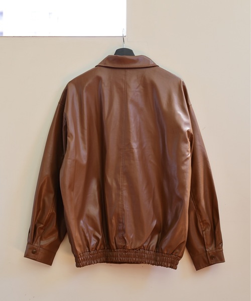 ULEULA（ウルア）の「フェイクレザーブルゾン（ブルゾン・レディース・ブラック/ブラウン・FREE）」の22枚目の写真